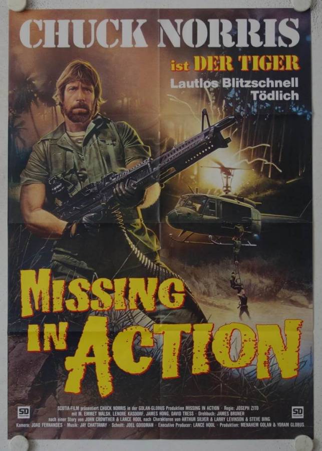 Missing in Action original release german movie poster